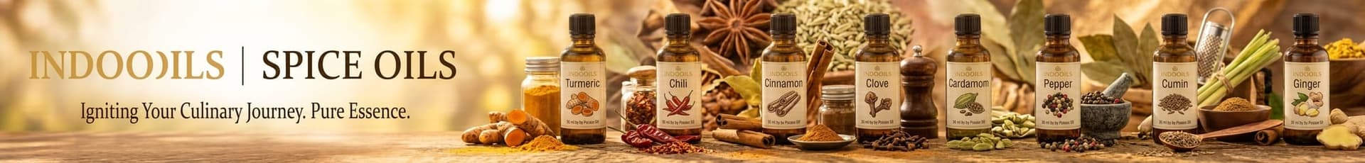 Spice Oils – Bulk Manufacturer & Supplier in India