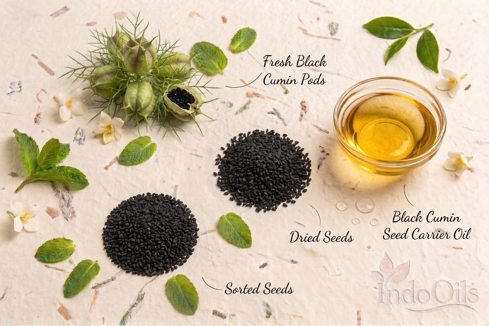 Black Cumin Seed Carrier Oil