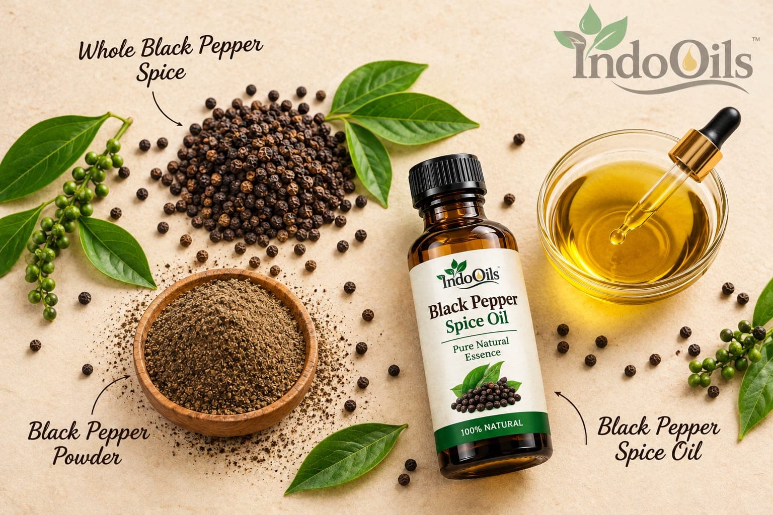 Black Pepper Spice Oil