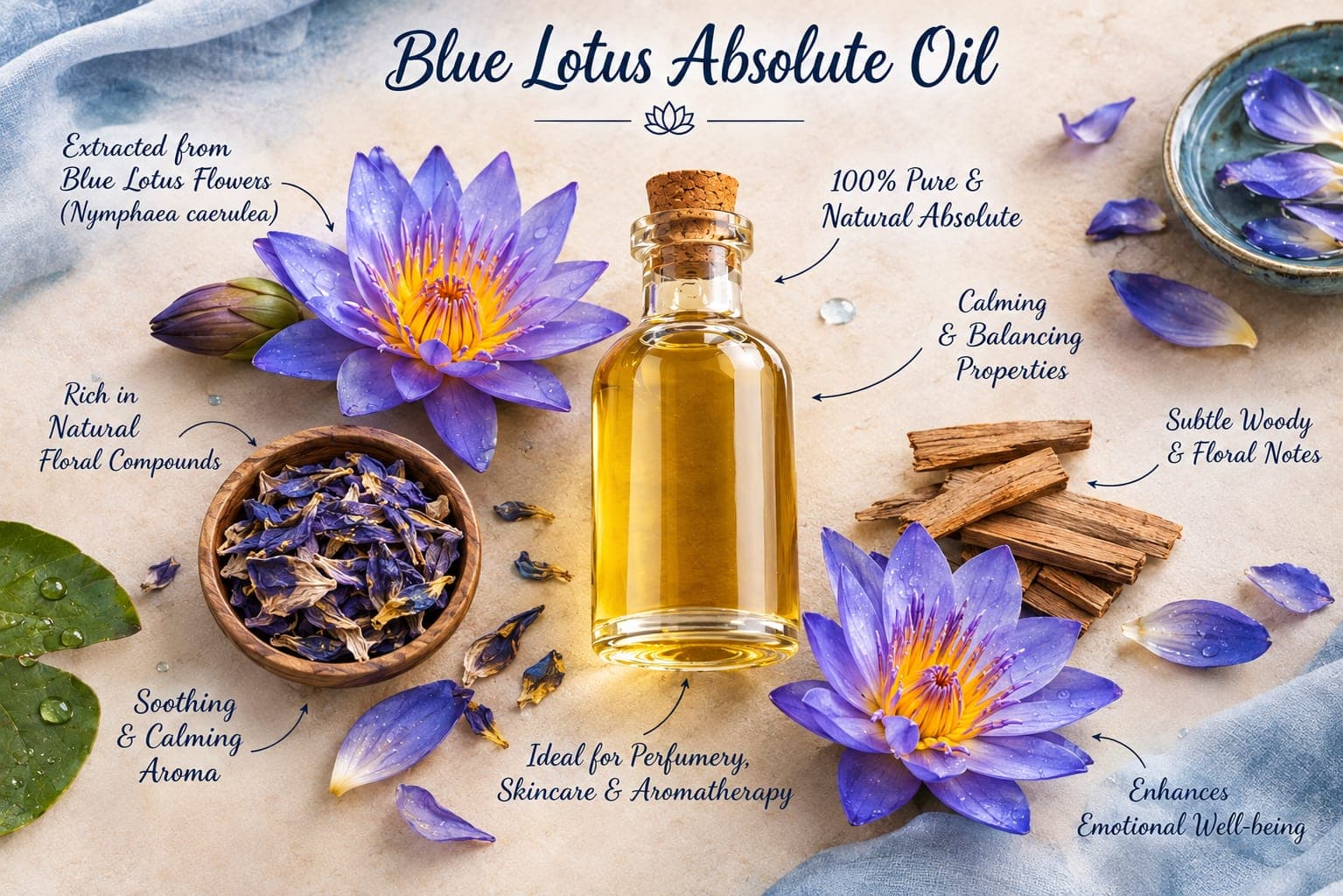 Blue Lotus Absolute Oil
