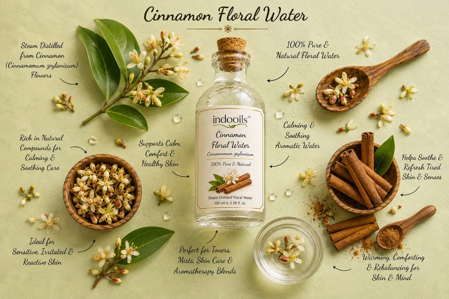 Cinnamon Floral Water