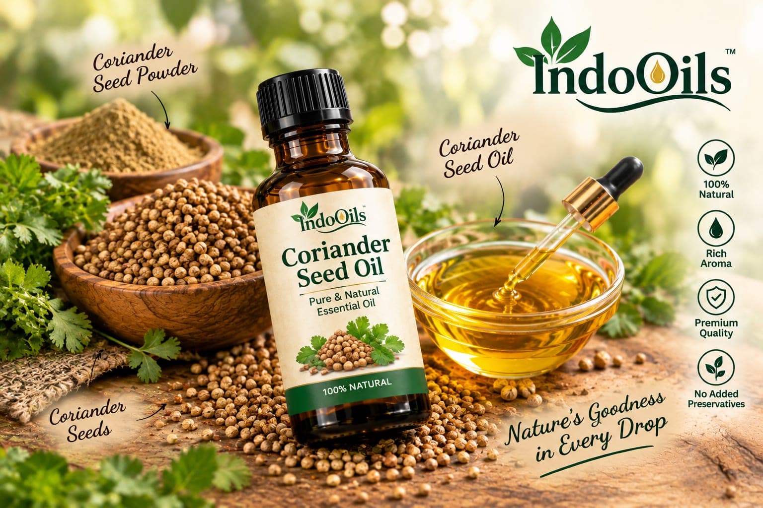 Coriander Seed Oil