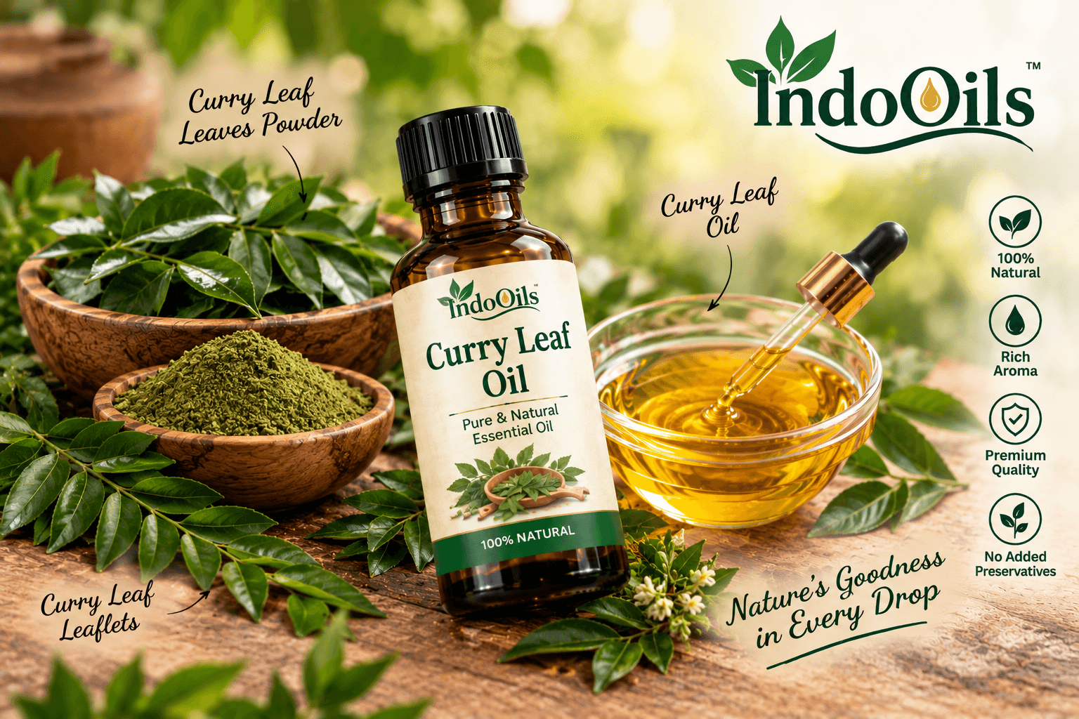 Curry Leaf Oil