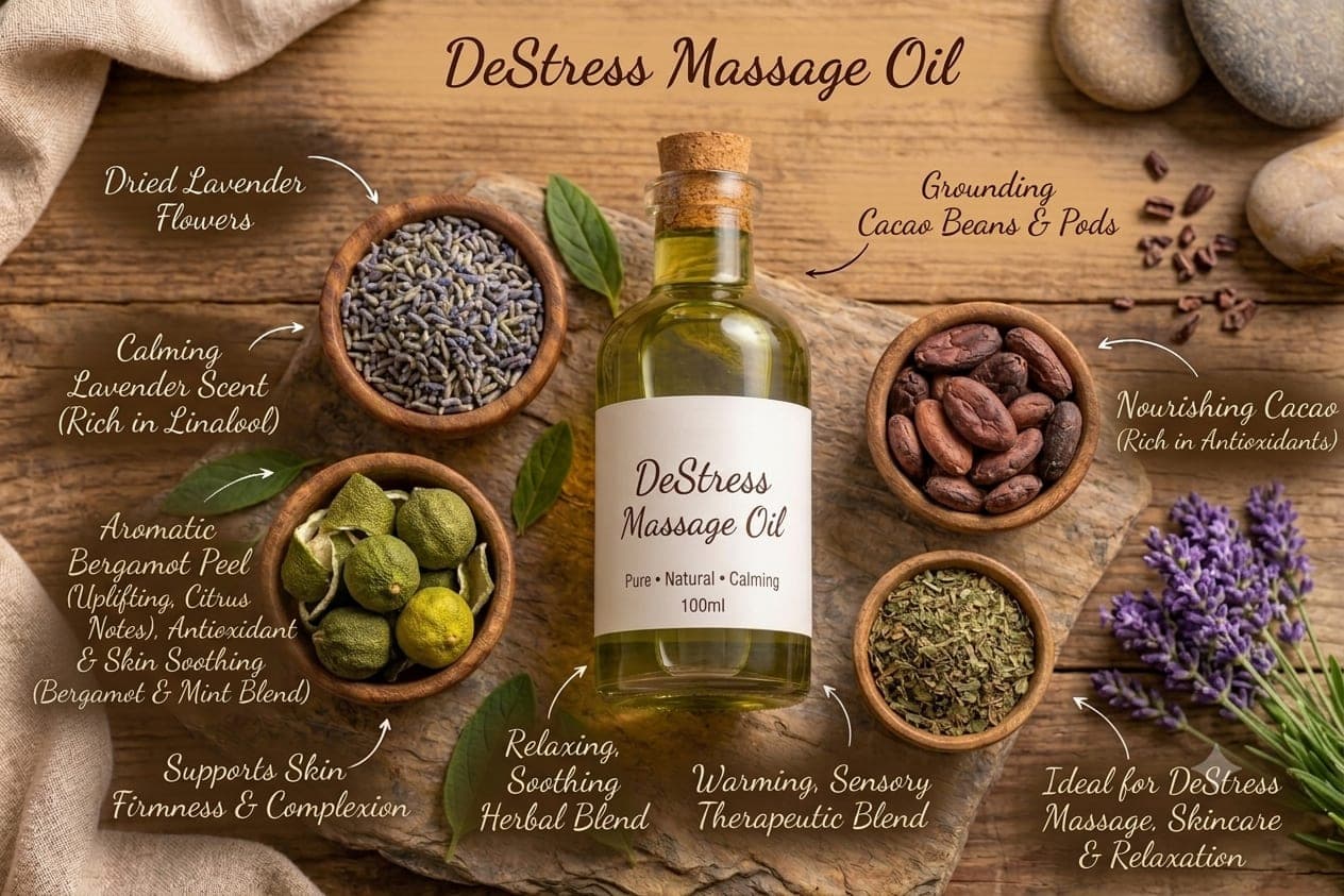 DeStress Massage Oil