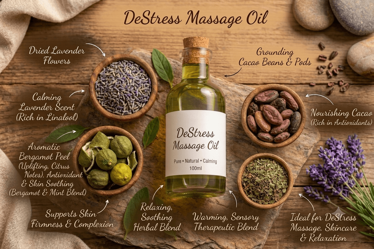 DeStress Massage Oil