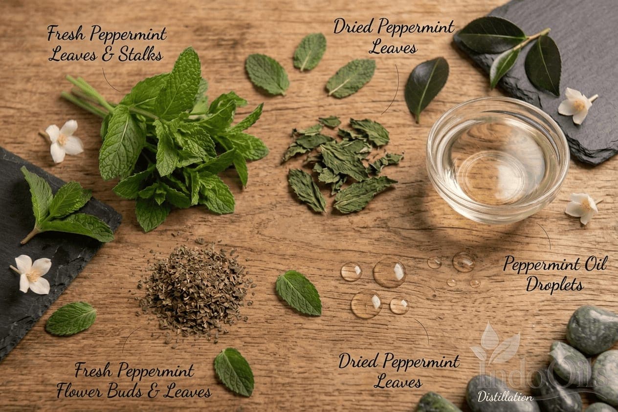 Distillation Peppermint Oil