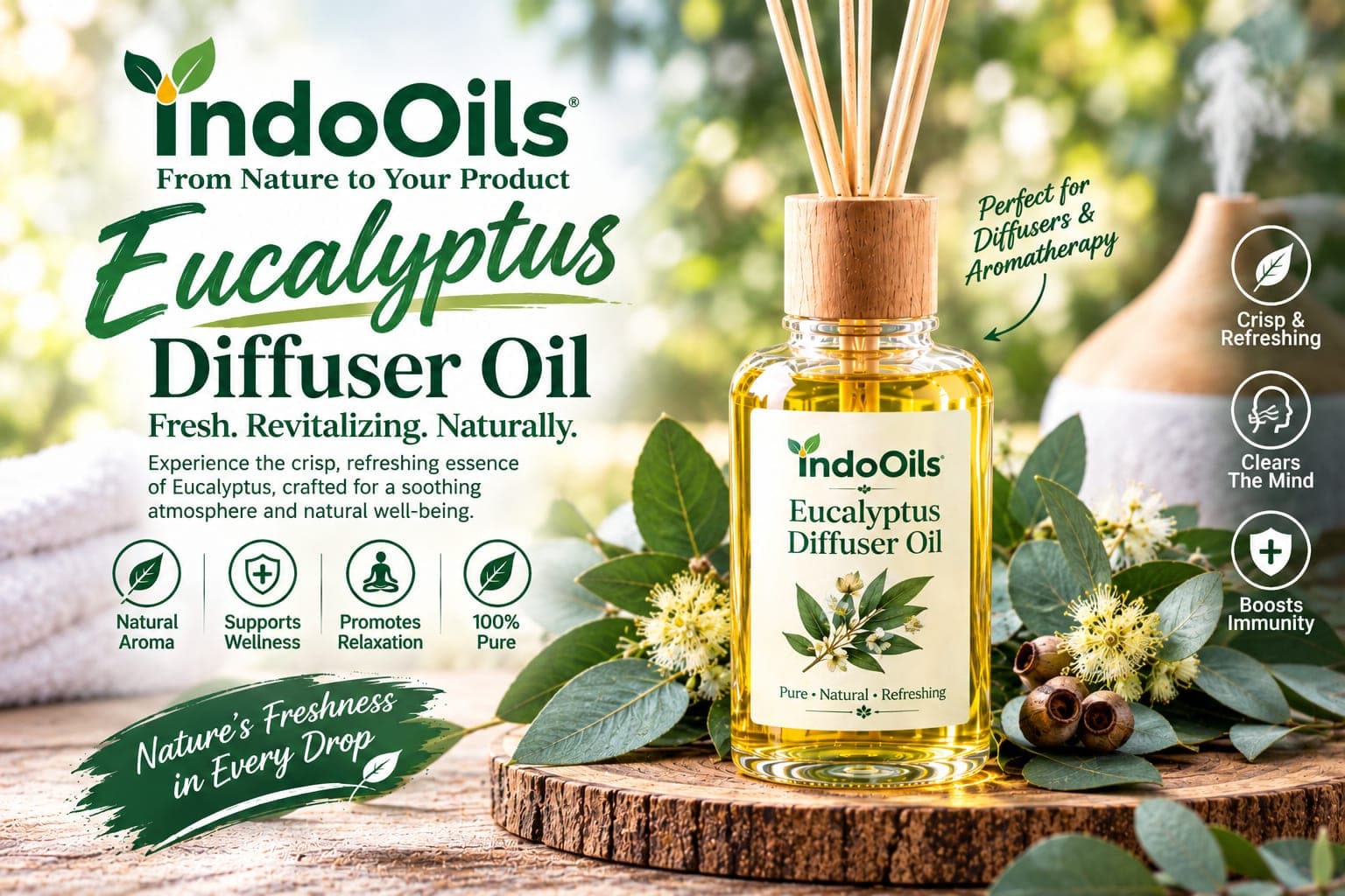 Eucalyptus Diffuser Oil