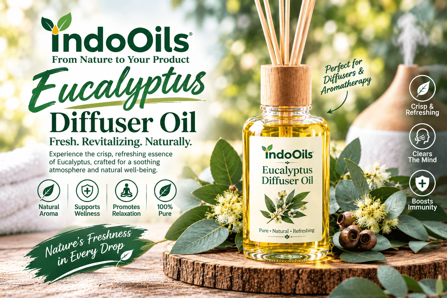 Eucalyptus Diffuser Oil