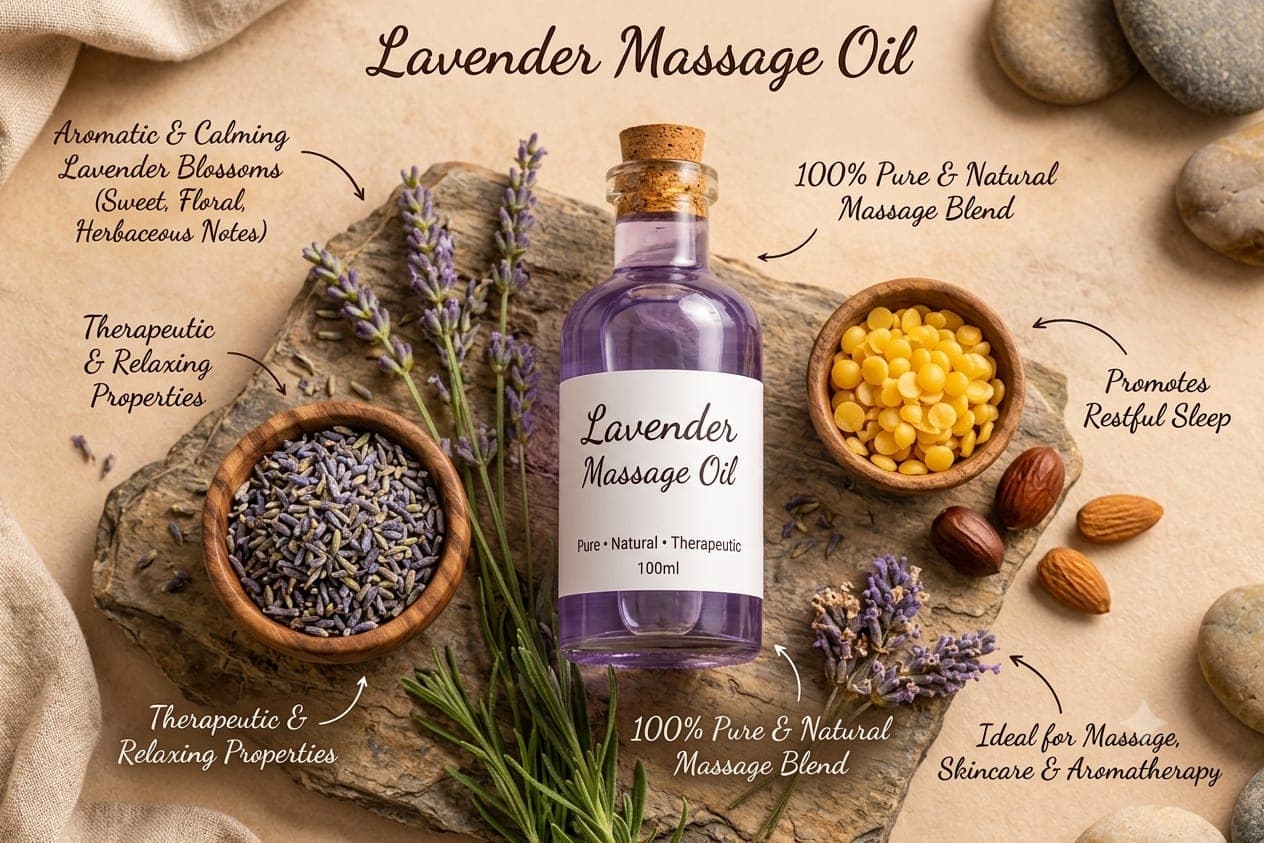 Lavender Massage Oil