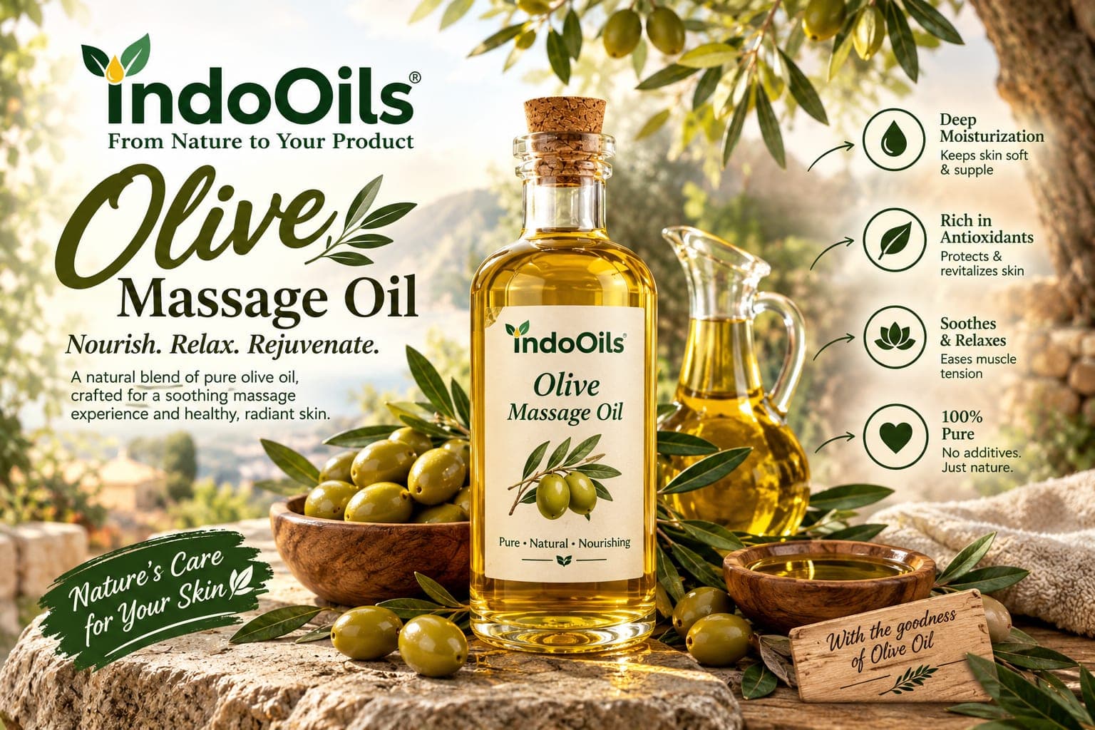 Olive Massage Oil