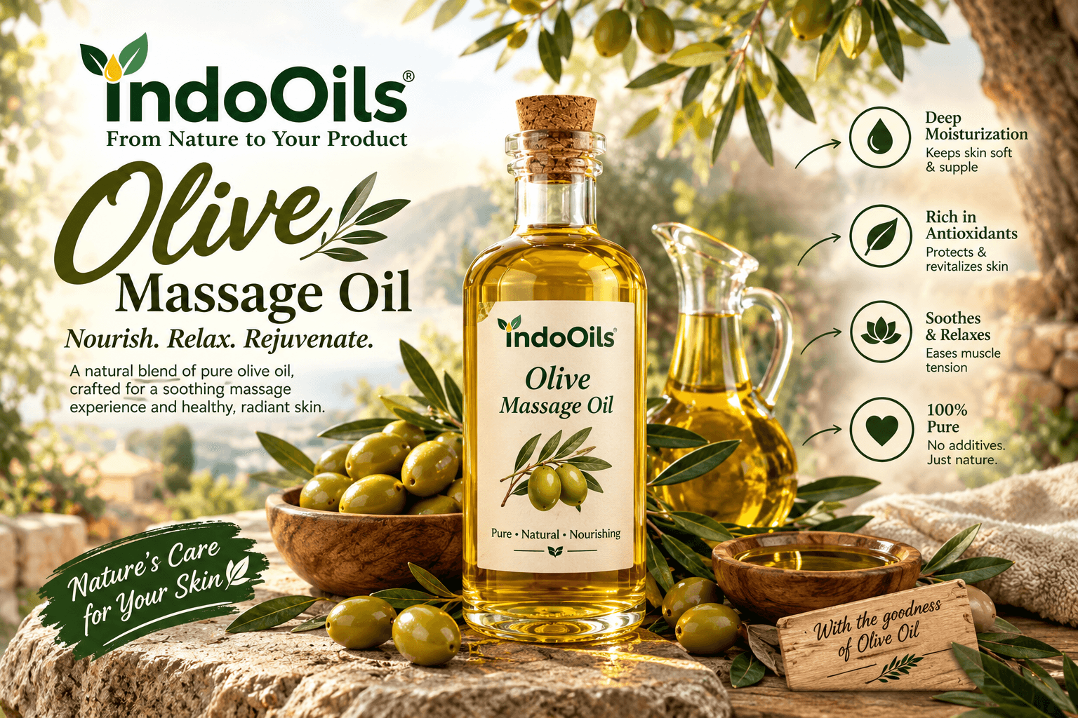 Olive Massage Oil