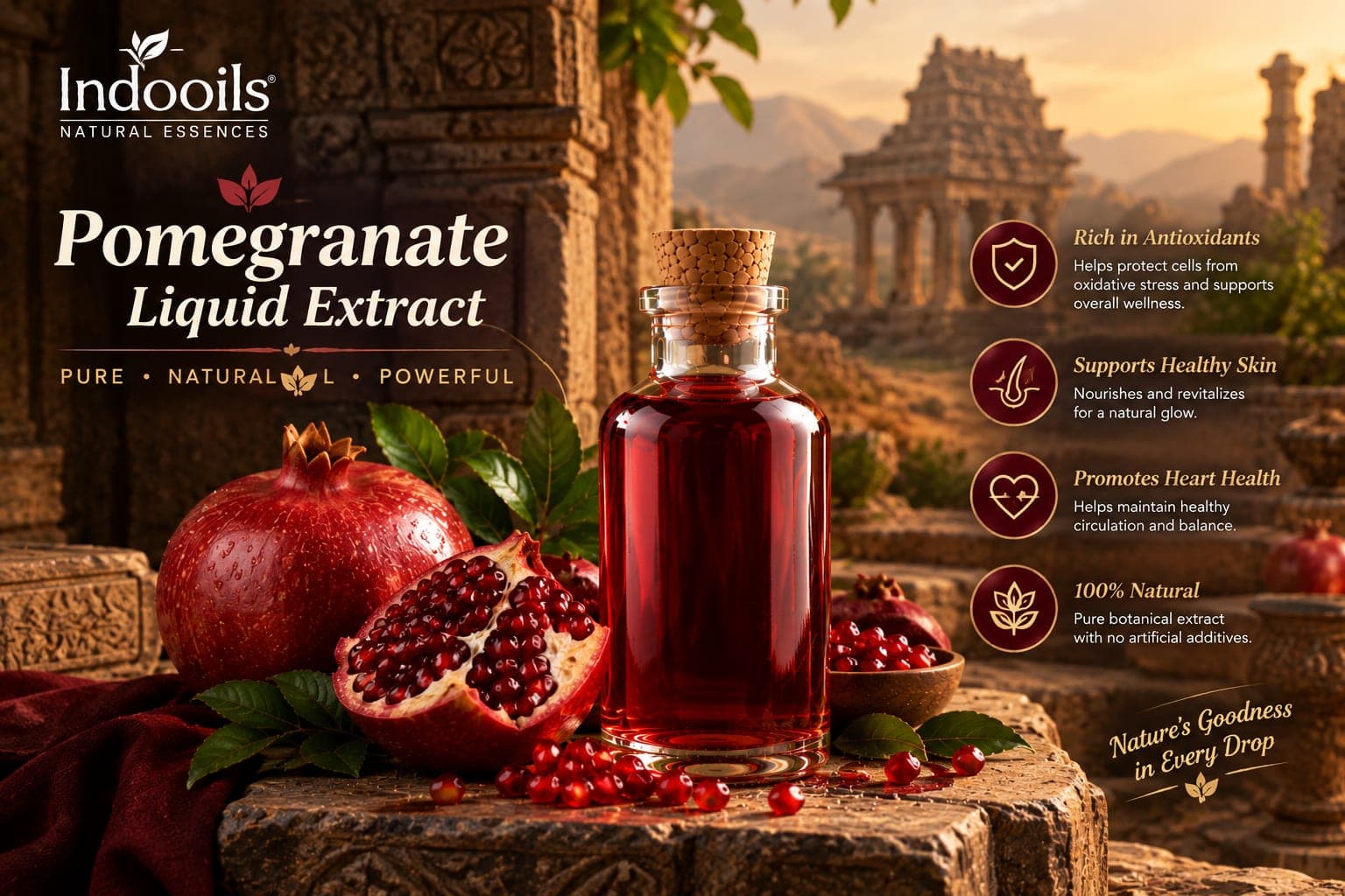 Pomegranate Extract in Ancient Ruins
