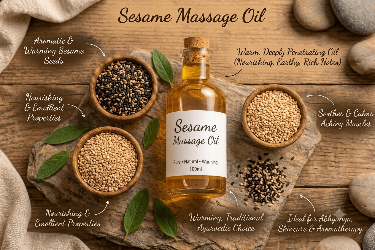 Sesame Massage Oil 