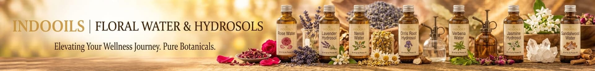 Aromatic Floral Water & Hydrosols – Wholesale Supply