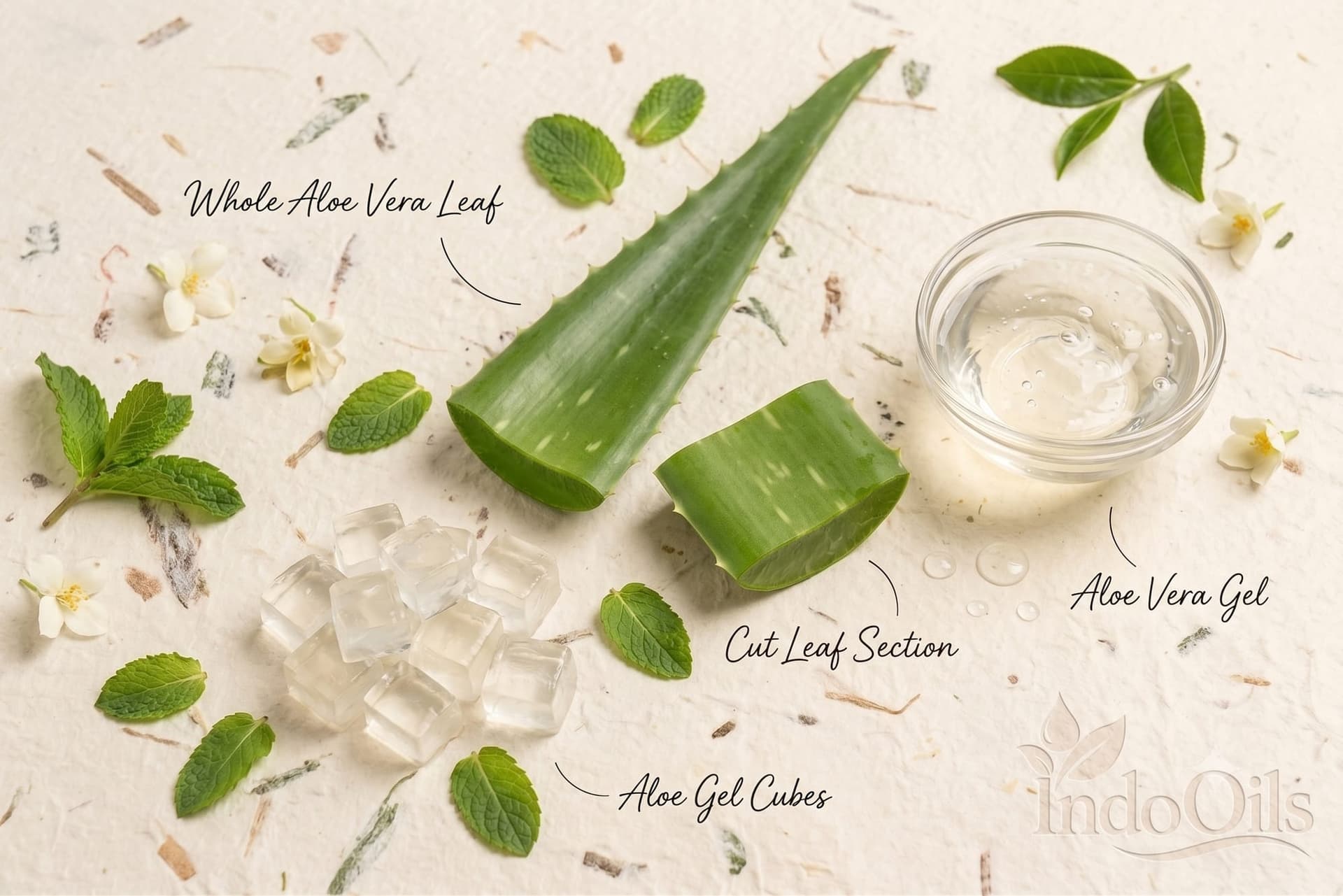Natural Aloe Vera Gel for Cosmetic and Personal Care Formulations