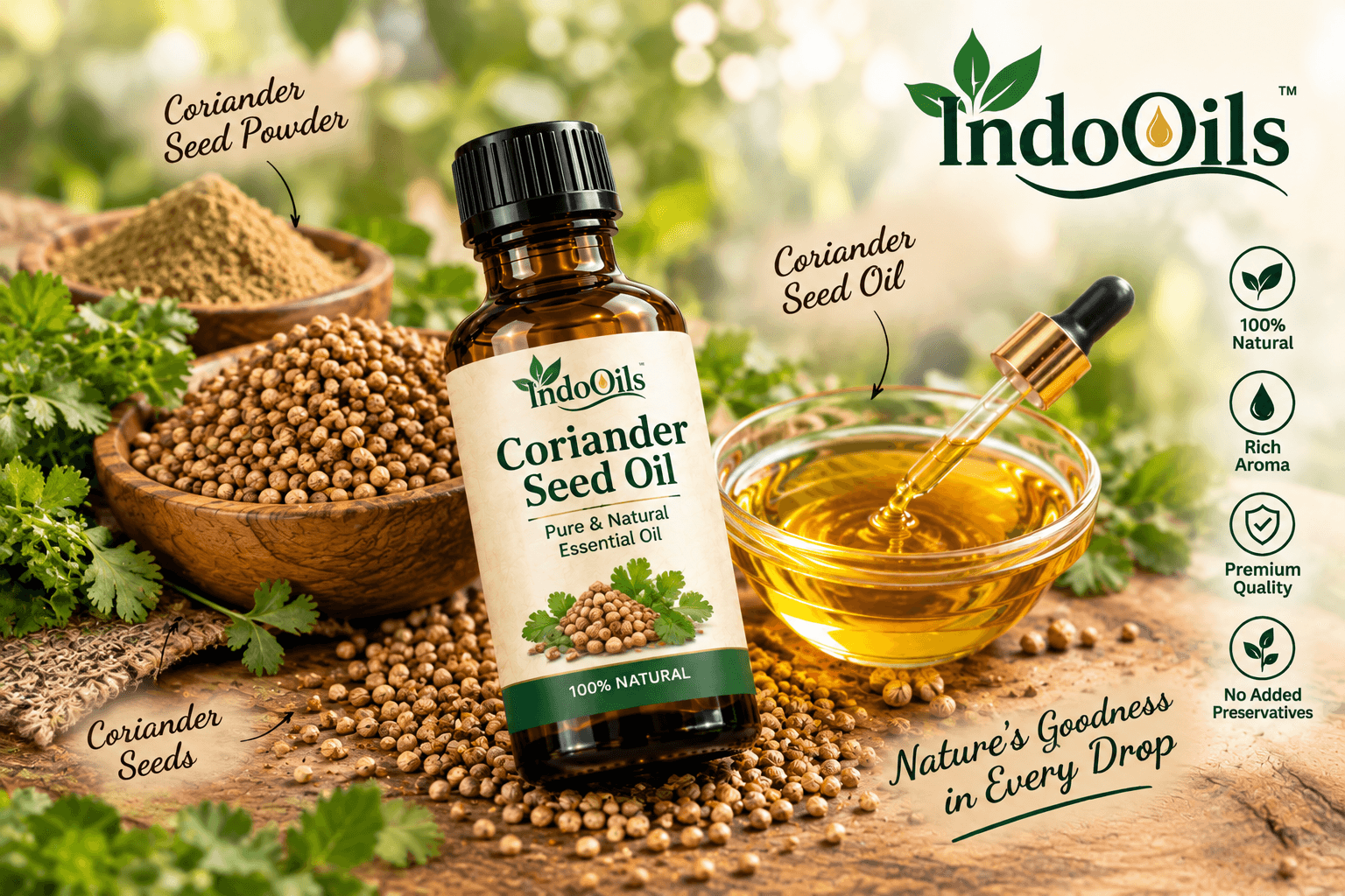 Coriander Seed Oil