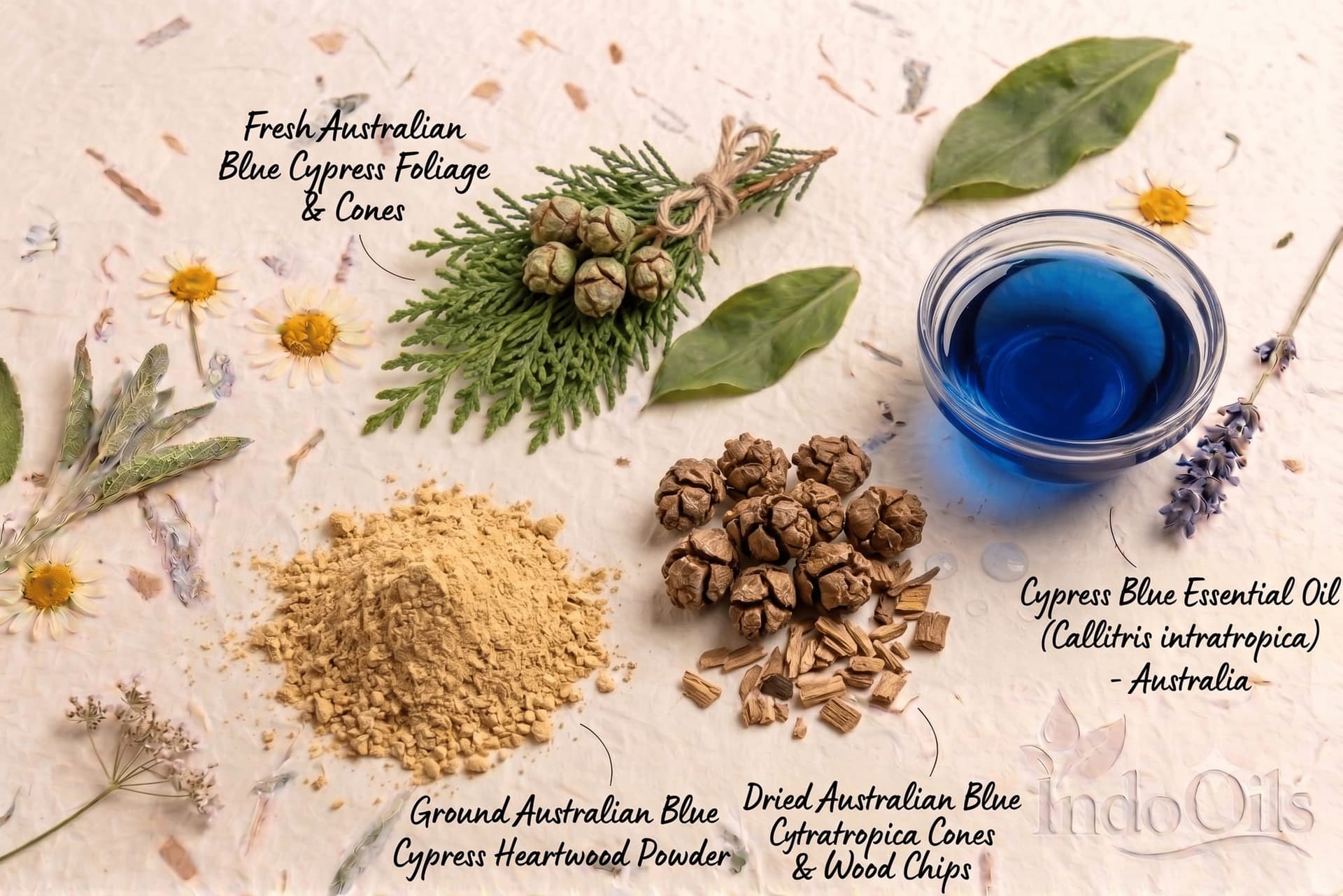 Cypress Blue Essential Oil (Australia)