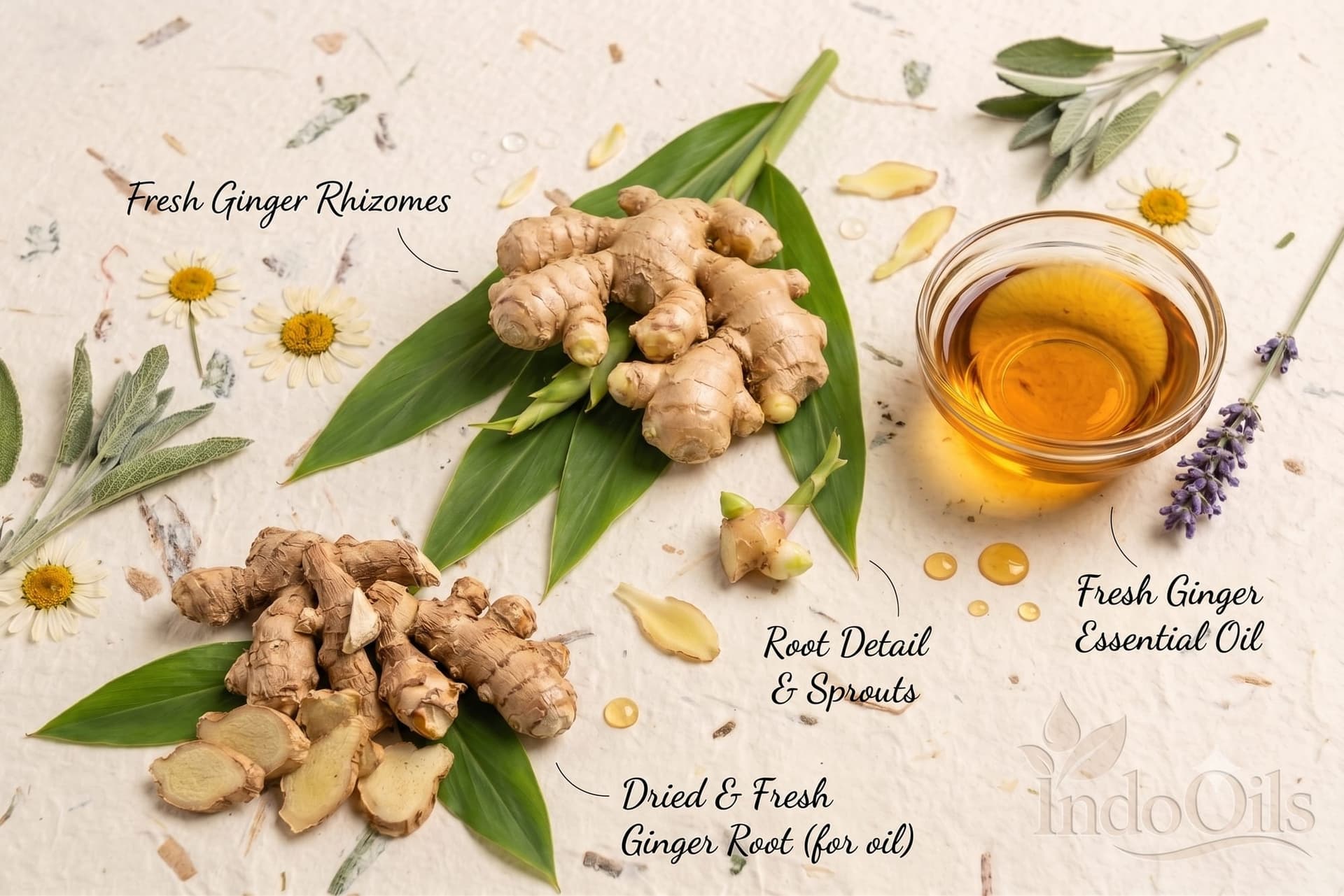 Ginger Essential Oil Fresh