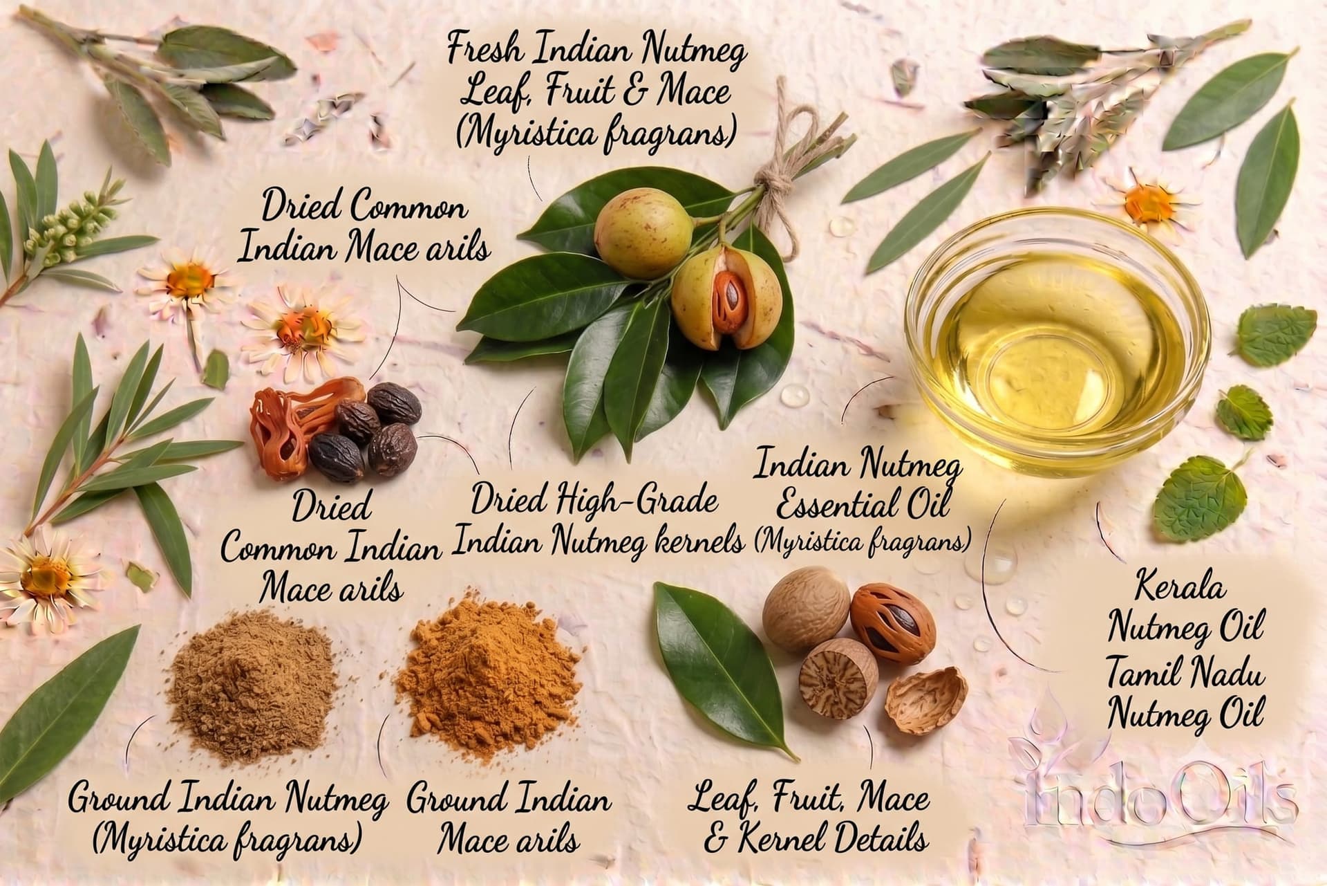 Nutmeg Essential Oil India
